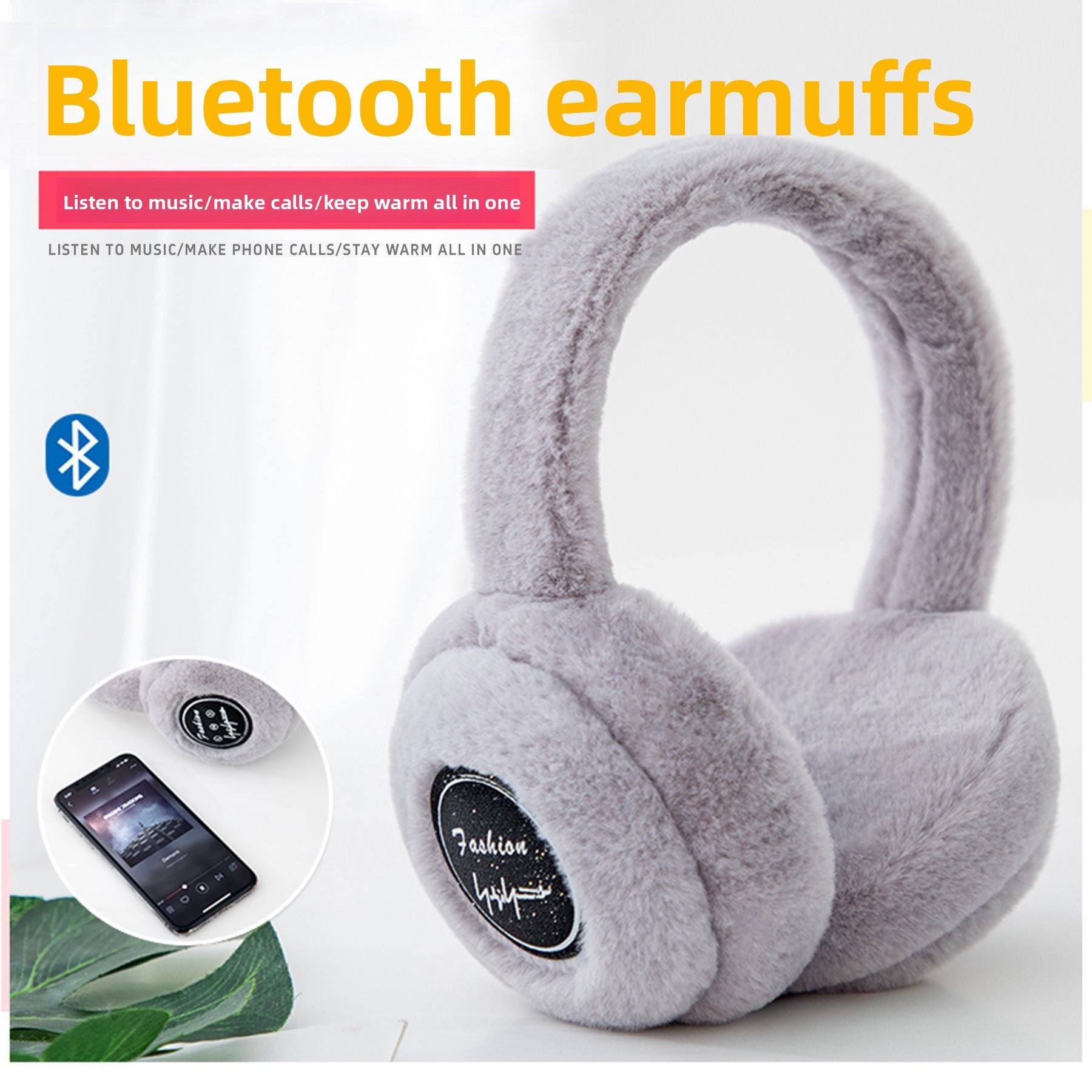 Furry Bluetooth wireless music earphones
